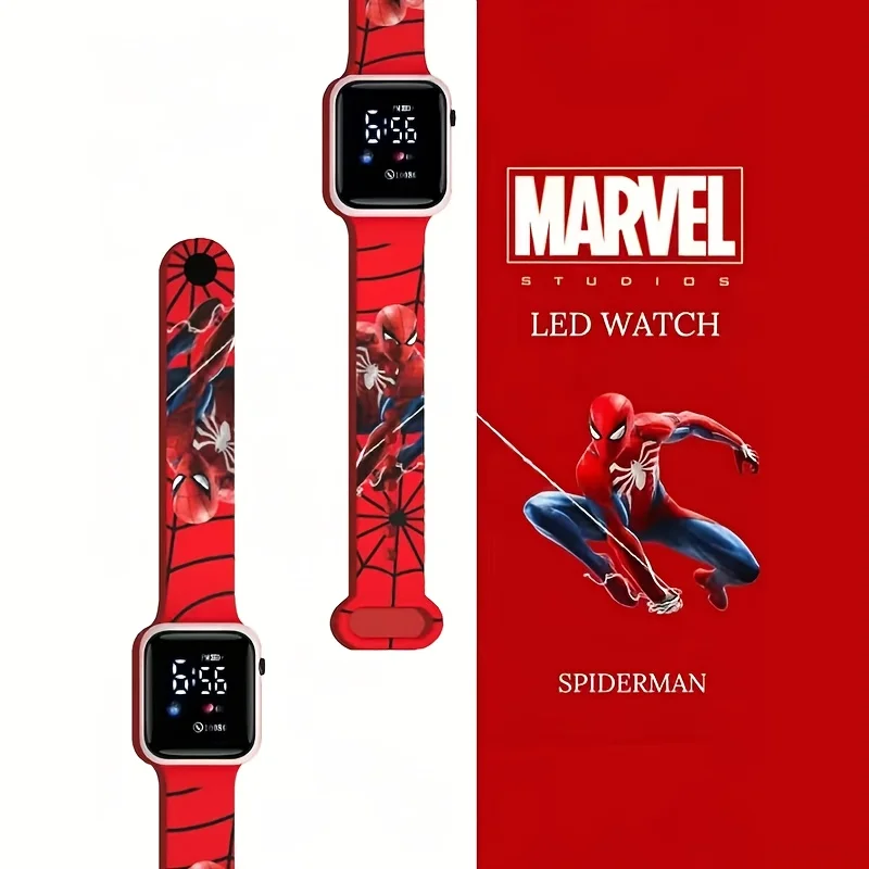 ساعة ديزني ستيتش للأطفال - أنماط متعددة، ساعة يد كاجوال وعملية، هدية رائعة للأولاد والبنات