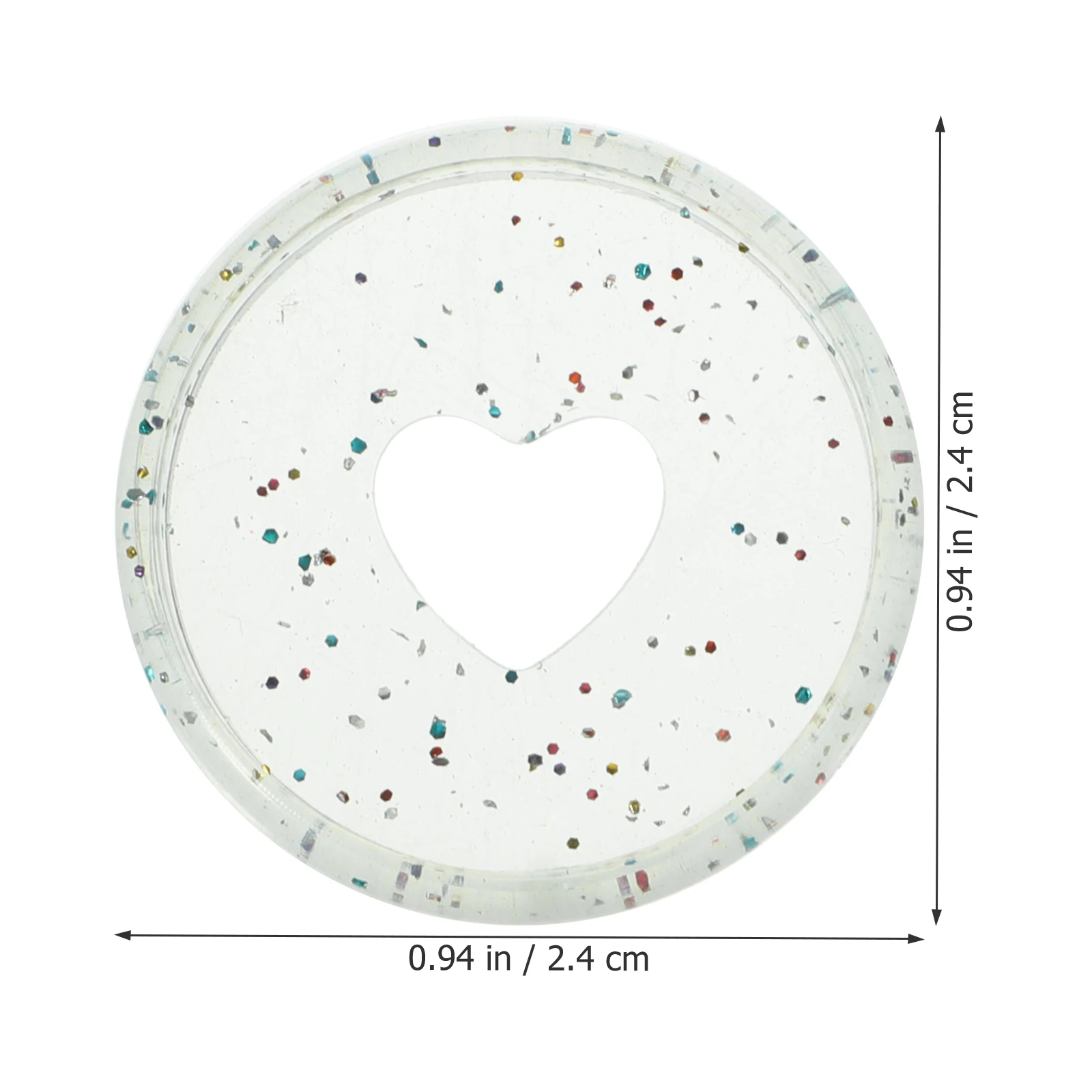 50pcs 28mm Binder Ring Loose Leaf Discs Notebook Accessories Plastic Binding Tools Office Use Round Design