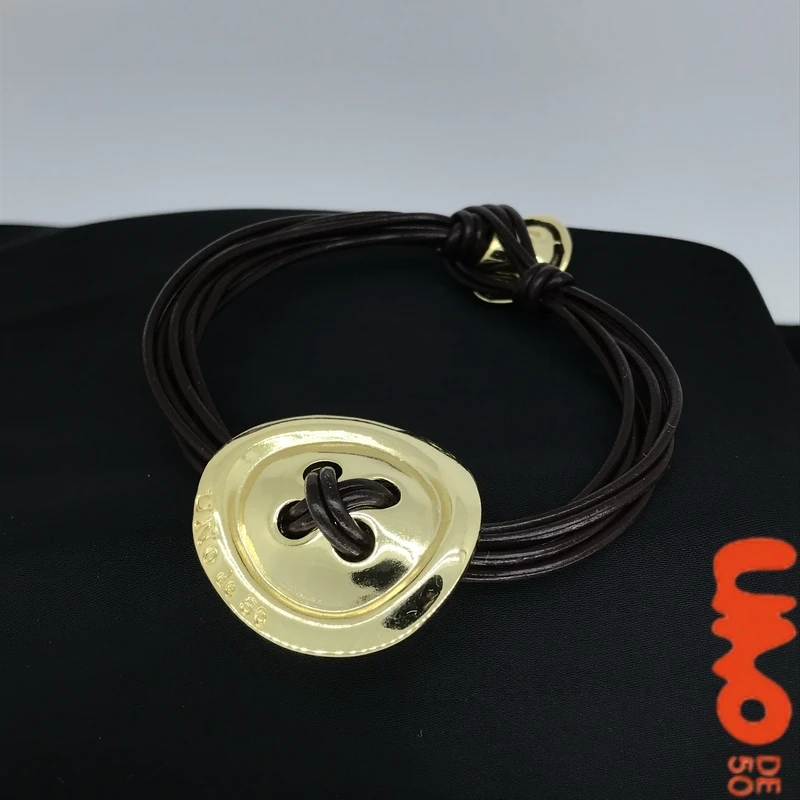 

2025 Best Selling Exquisite High Quality UNO DE 50 Fashion Classic 925 Bracelet Jewelry Daily Collocation Holiday Romantic Gifts