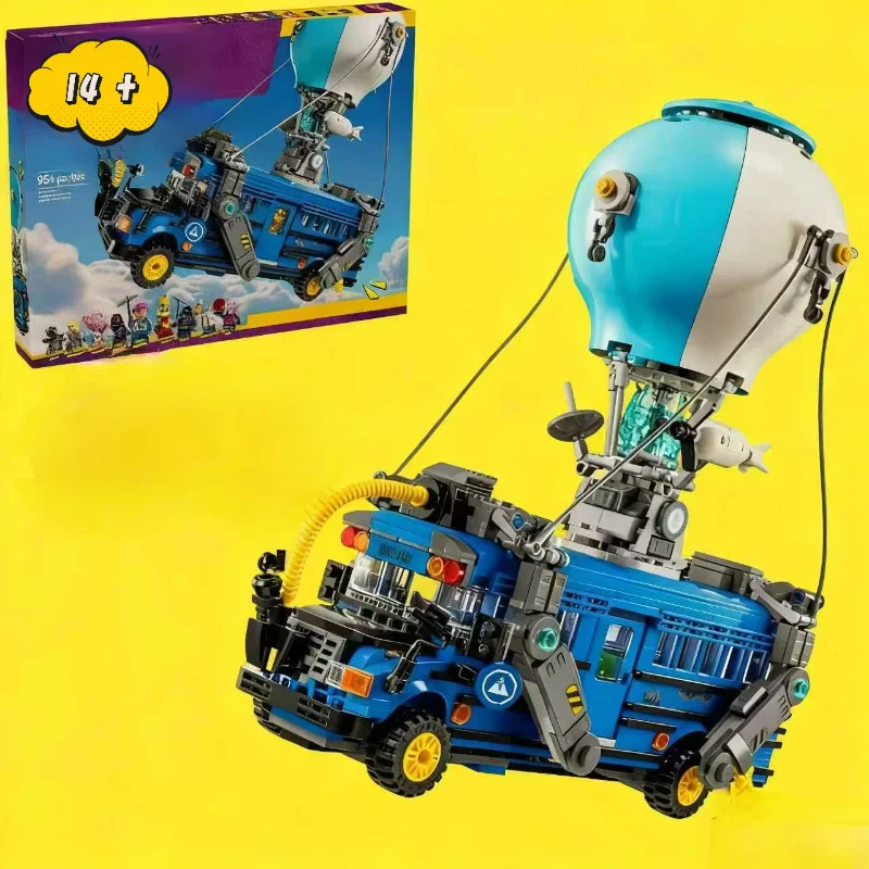 Blocs de construction de Bus de combat FMOC 77073, 954 pièces, modèle de briques, jouets pour enfants, cadeaux d'anniversaire et de noël, décoration de maison, en Stock