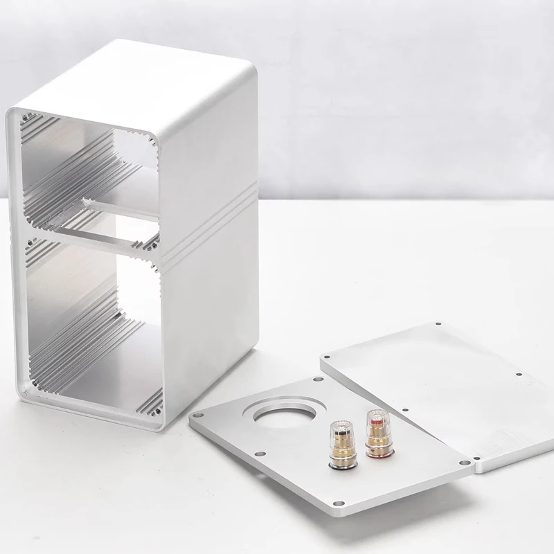 Alle Aluminium Lautsprecher Box Leere DIY Gehäuse Shell Sound Verstärker Lautsprecher Home Audio HIFI Lautsprecher Fall Chassis
