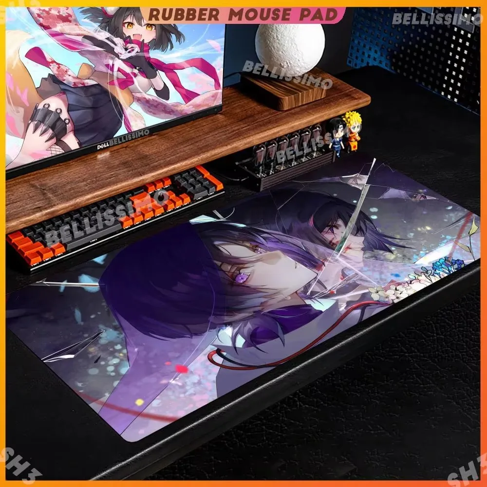 

Genshin Impact Scaramouche Wanderer Mouse Pad HD Anime Printing Keyboard Pads Computer Mat PC Game Accessories Deskmat