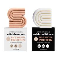 Rice Shampoo Bar soap Natural Organic Rice Water Soap Shampoo Bar for Hair Growth Conditioner Bar for Strengthening Hair