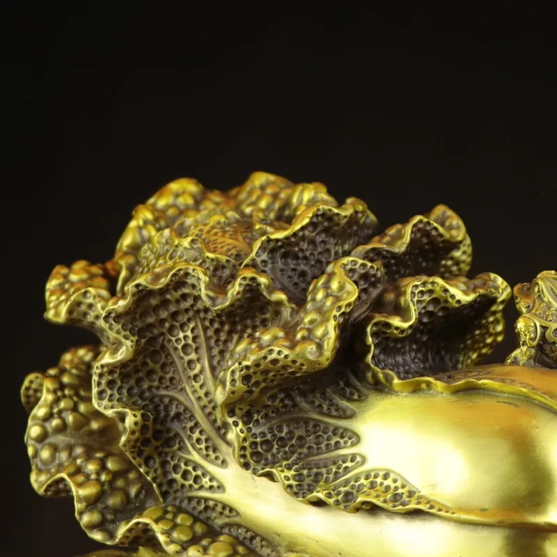 Bowl Ornament, Copper Fortune And Prosperity Furniture, Office Decoration, Opening Gift, Attracts Wealth
