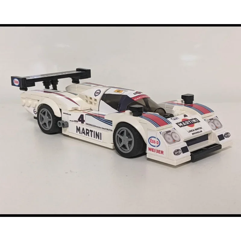 MOC-210849 صغيرة كلاسيكية السوبر سباق السيارات بنة نموذج 291 PartsMOC الإبداعية الصبي الاطفال عيد ميلاد بناء الالعاب العملاقة هدية