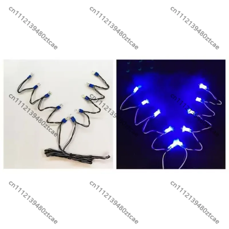 Light Module, V‑Shape Grille Front‑Face Strobe Light With Remote Control Switch, Upgrade Accessory For Tipper Tractor Hobby