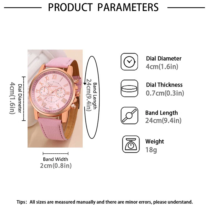 นาฬิกาสำหรับแฟชั่นสำหรับผู้หญิงสายหนังลำลองนาฬิกาข้อมือควอตซ์แบบเรียบง่ายสำหรับผู้หญิงนาฬิกาข้อมือชุดเดรส reloj mujer