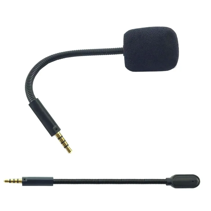 AA60 Noise-Canceling Microphone Boom Detachable for ASUS for ROG Delta II Gaming Headset Headphones 3.5mm Replacement Parts