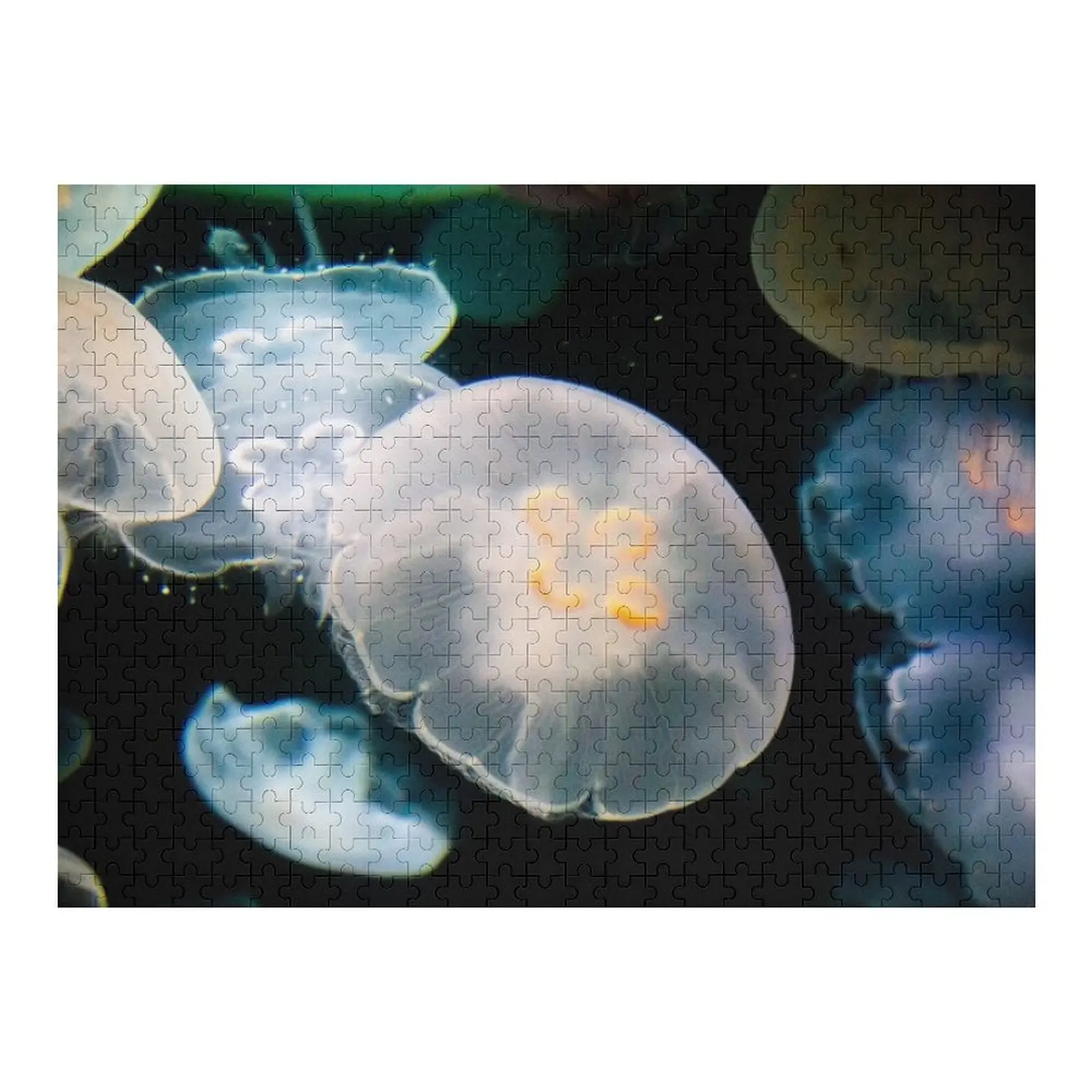 

Moon Jellyfish Jigsaw Puzzle Personalized Child Gift Personalized Toy Puzzle