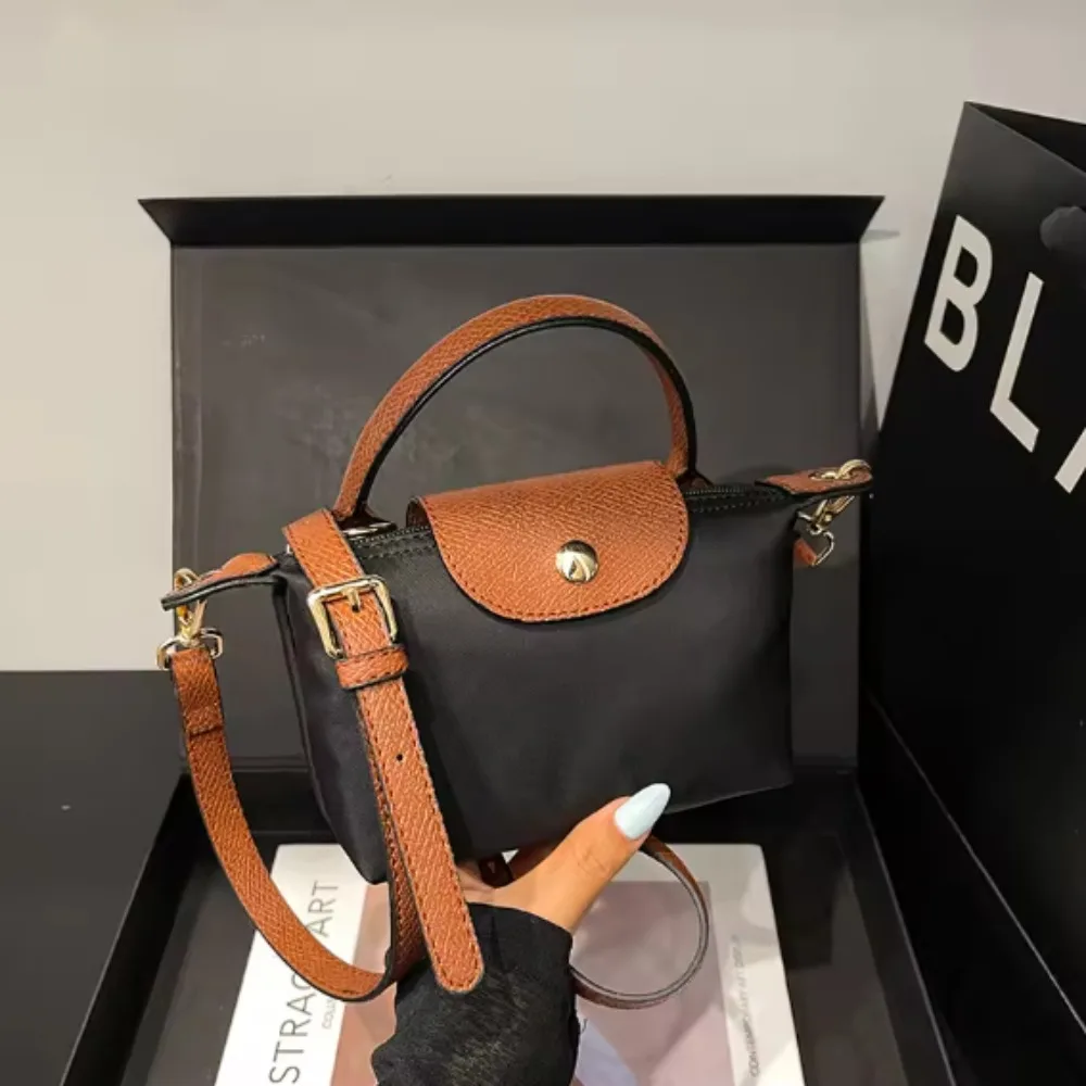 كيس بوليت صغير عالي الجودة، كيس أن باندولير دي لوكس لور فامز، ملحقات دي باندولير المحمولة من النايلون Y2K #5