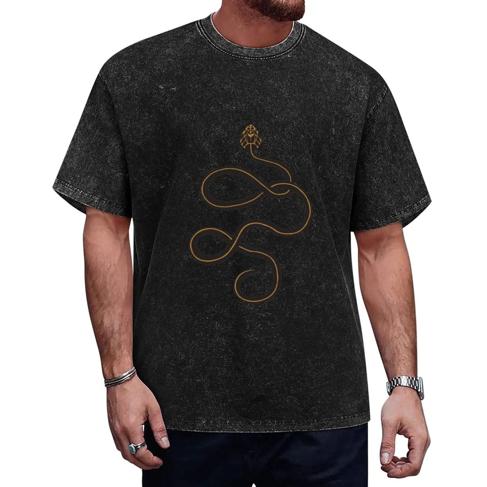 

Serpent Spell T-Shirt Man t-shirt blue lock mens t shirt graphic