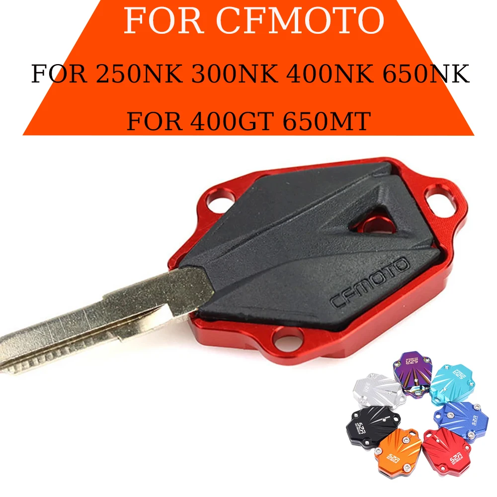 For CFMOTO 650MT 250NK 300NK 400NK 650NK 400GT 650 MT 250 NK 300 400 NK 650 NK 400 GT Key Case Cover Keychain Protection Case