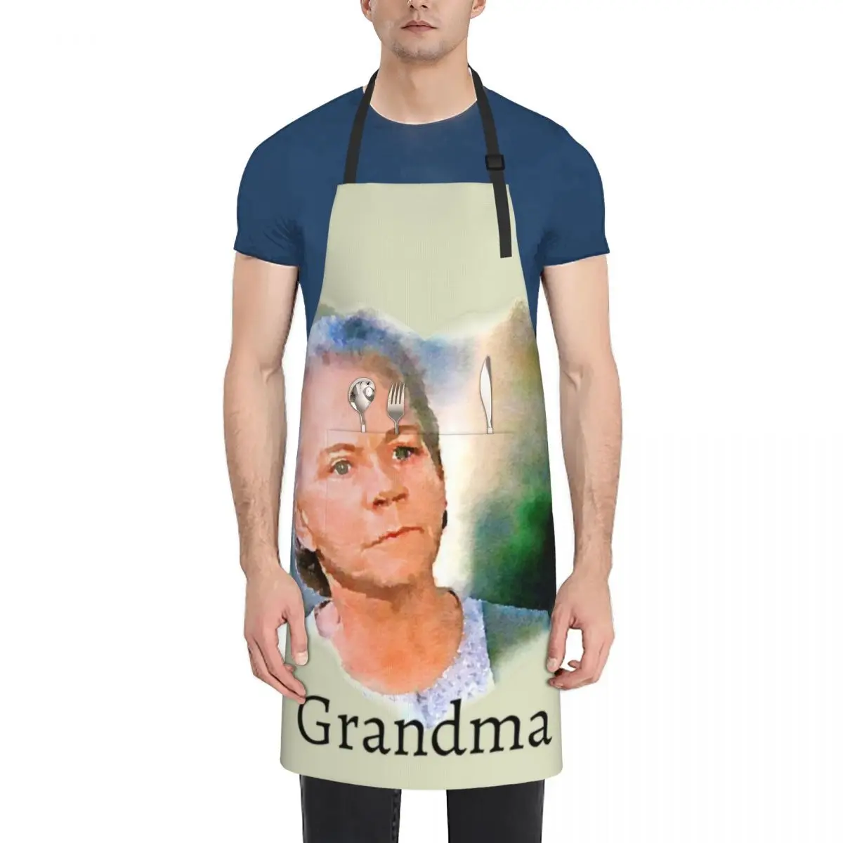 

Grandma The Waltons Apron For Home Accessories Bib For Kitchen Kitchen Items For Home Apron