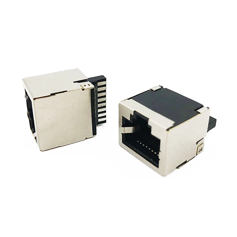 10/20PCS RJ45 Connector 8P8C Female Base Welding wire type Suitable For Security Communication Waterproof Network Ports