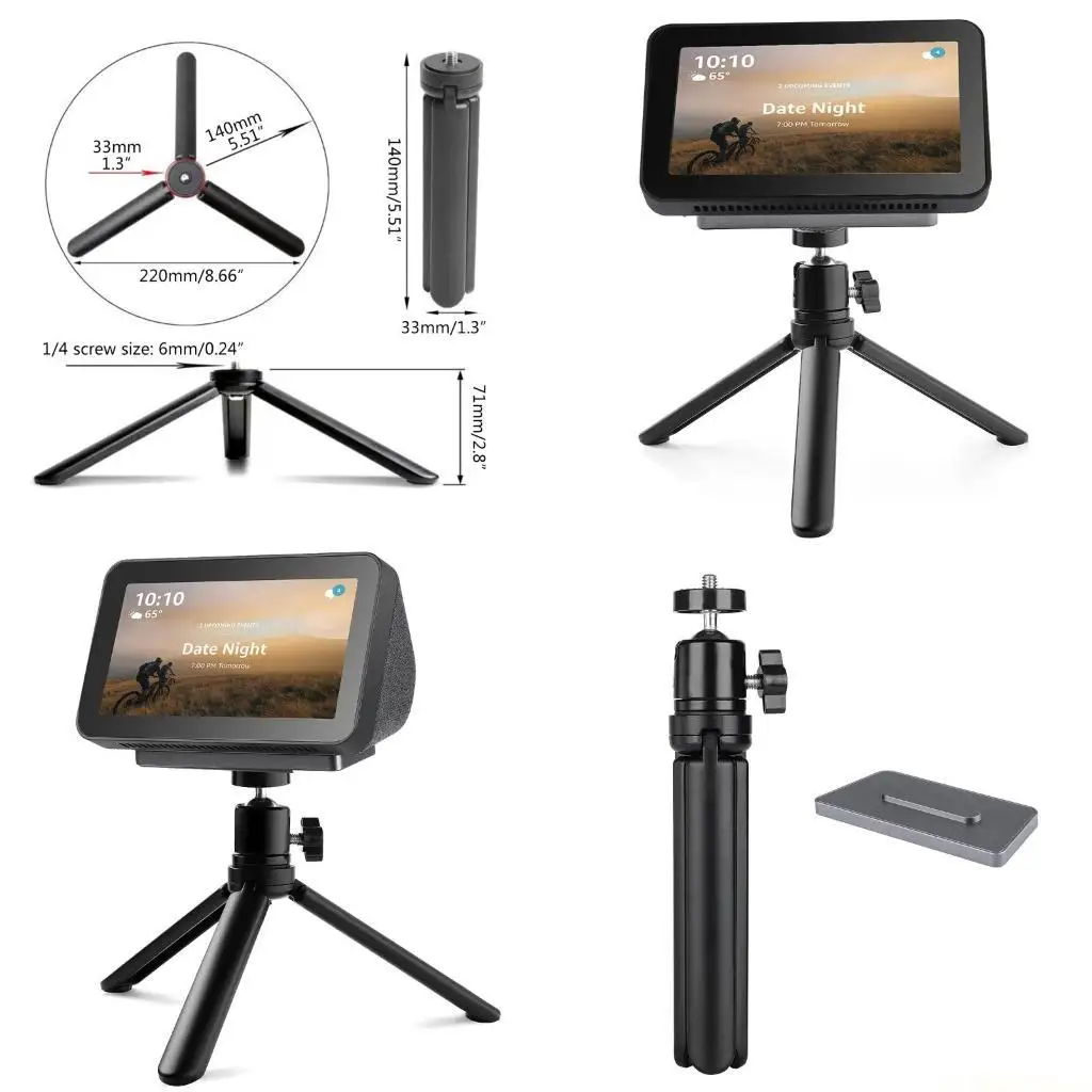 

E56B штатив для телефона Show 5, портативный кронштейн, регулируемая подставка для камеры, держатель для мобильных камеры