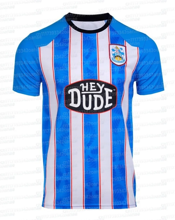 2026 Huddersfield Town 3D-Druck Fußballtrikot Herren Sommer Outdoor T-Shirt Schnelltrocknend Streetwear Unisex Familien-Set – Detail 4