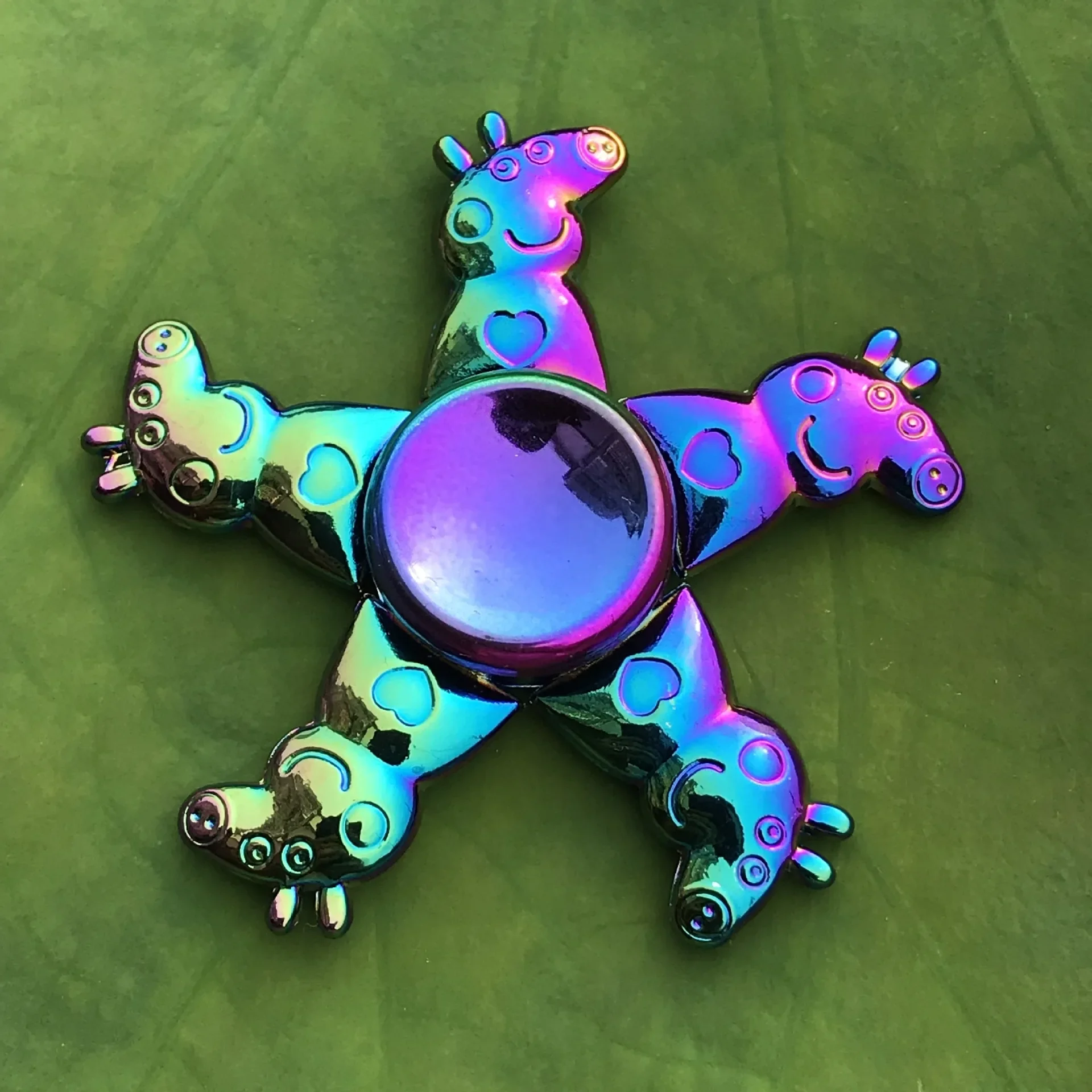 Hand Spinner สํานักงานผู้ใหญ่รอบ Gyro ความวิตกกังวลบรรเทาความเครียด EDC Focus Spinner ของเล่นเด็กนักเรียนวัยรุ่น Spinners