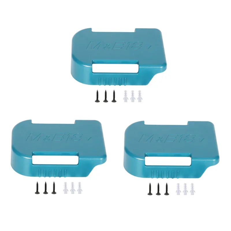 ZWINCKY Battery Holder For Makita Bosch 14.4V 18V Battery Storage Rack Holder Case for Fixing Devices Portable belt suspension