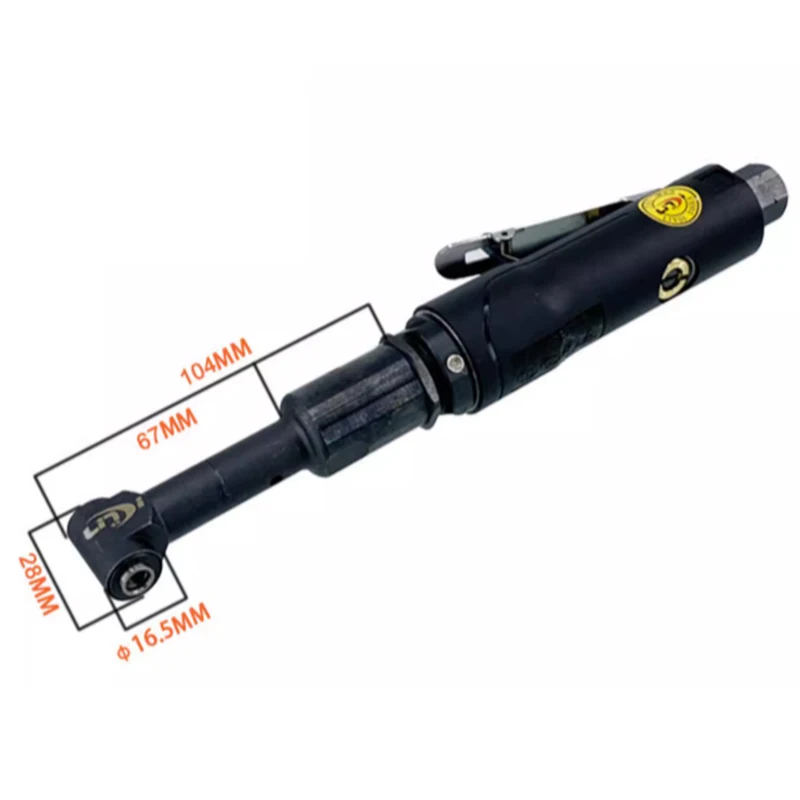 Lingdi AD090B Small Head Air Drill Bend Angle Air Drill Navigation Air Drill 90 Degree Right Angle Air Drill High Micro Angle Dr