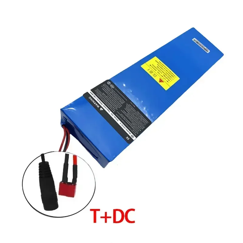 Krachtige 48V lithium-ionbatterij 60Ah 13S4P 18650 oplaadbaar pakket met BMS voor elektrische loopgereedschappen Vervanging 500W 750W - afbeelding 1