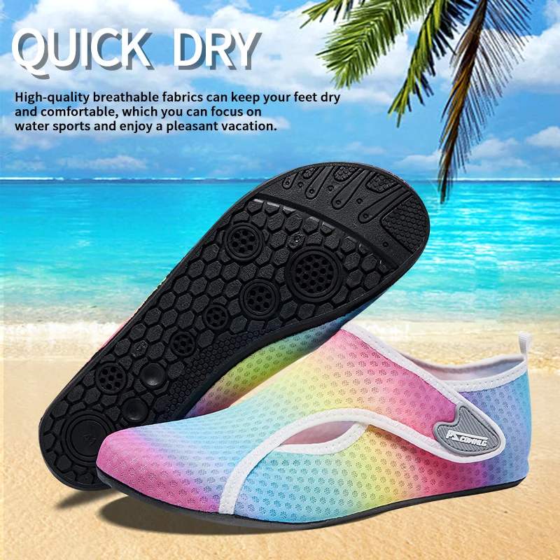 Bild 4: Frauen Strand Wasser Schuhe Strand Sneaker Socken Mann Barfuß Yoga Schuhe Schnell Trocknend Surfen Schwimmen Schuhe Barfuß Wasser Haut socke