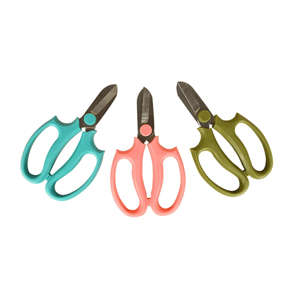 

Multifunctional Kitchen Shears Garden Heavy Duty Blue Scissors Use Strong Bite Force Ergonomic Handle Trimming