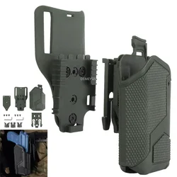 Right Hand Tactical Gun Holster Universal Shooting Hunting Pistol Holder Use with X300U-A Flashlight for SIG SAUER WALTHER