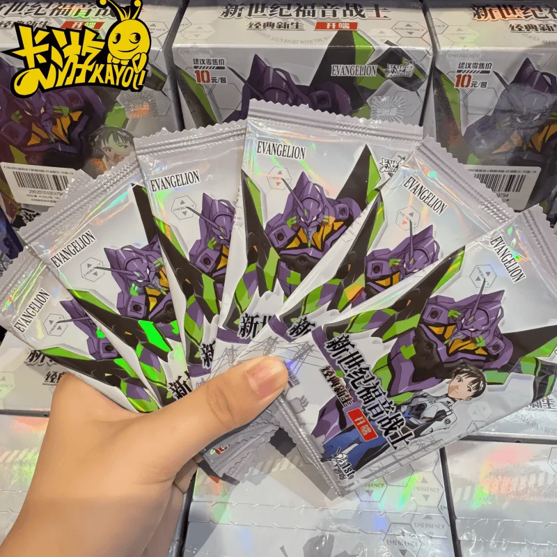 

Original Box Kayou Genesi Evangelion Card Asuka Langley Soryu Ayanami Rei Ikari Shinji Eva Mech Beginning Collection Anime Card
