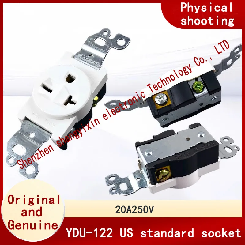 NEMA 5-20R American socket YDU-122 American standard single socket 20A250V Canadian Philippine socket