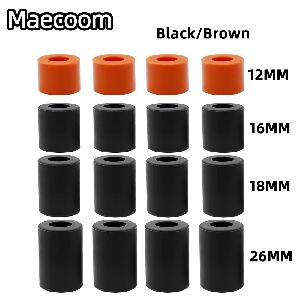 3D Printer Parts High Temperature Silicone Solid Spacer Hot Bed Leveling Column 3pcs Long + 1PC Short For CR-10/ CR10S Ender-3