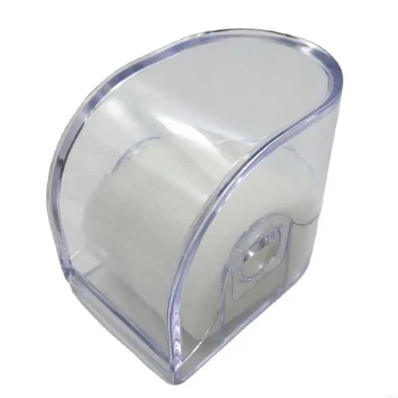 50LE CLAY ACRYLIL WATCH Dustproof Scratch Wristwatch Display CASE CASE SELITANT HISPIEXES BOX