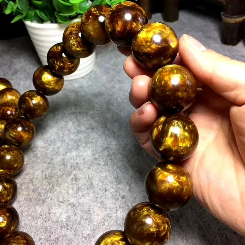 Beautiful Sea Willow Wood Beads Bracelet, Buddha Zhuhai Willow Hand-Held String Buddhism