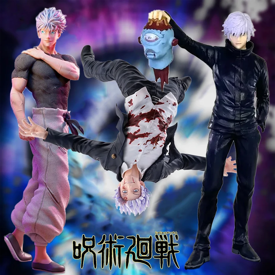 17–19 cm Anime Jujutsu Kaisen Figur Staffel 2 FIGURIZMα Satoru Gojo Awakening Flying Model Toy Gift Collection Actionfigur PVC