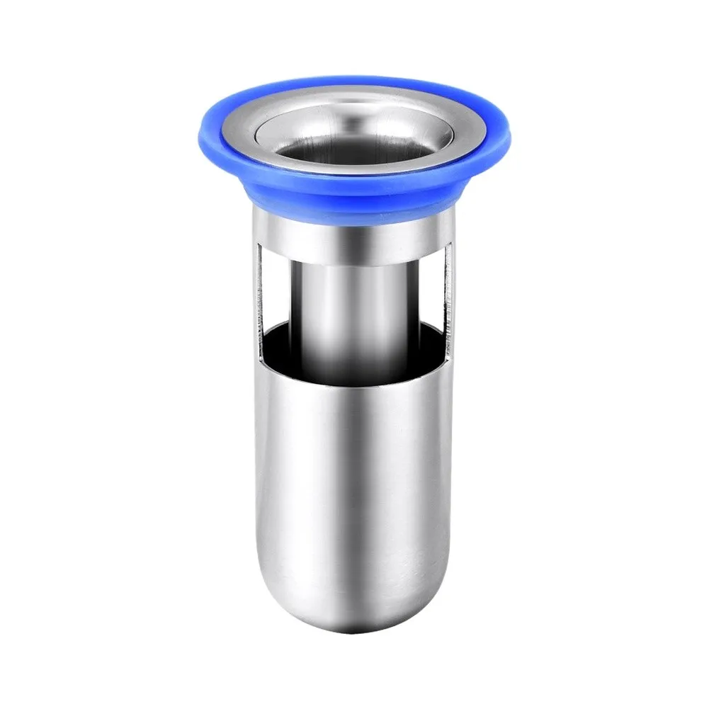 Stainless Steel Floor Drain Core for Shower Kitchen Toilet Balcony 304 Material U-Shaped Water Seal Anti-Backflow