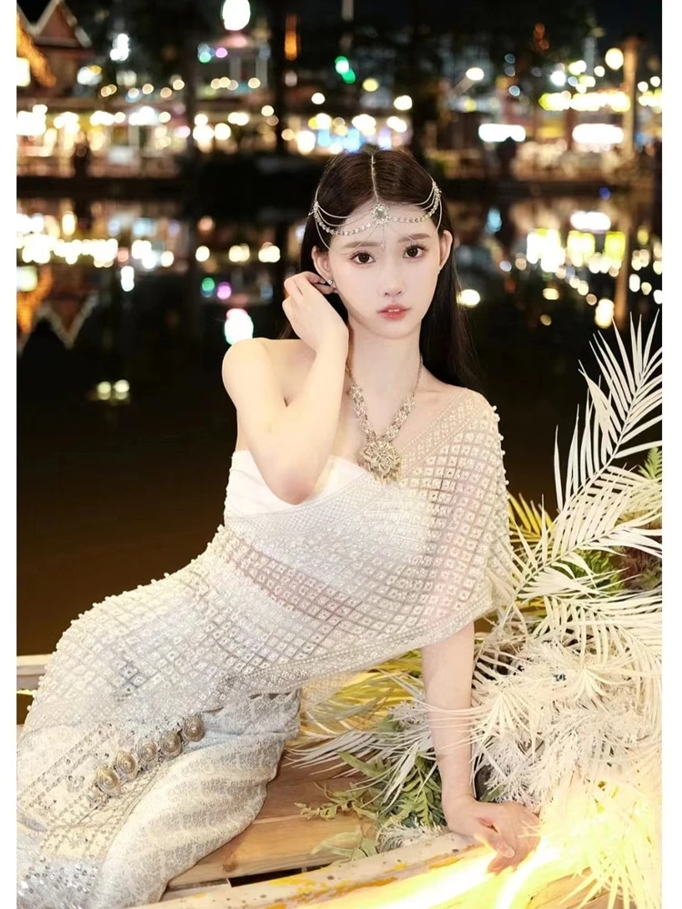 

Personal Travel Photoaphy Ethnic Dai Sle Dance Girl Western Aosphere Unique Eth Costume for Women 8-25 Years Old