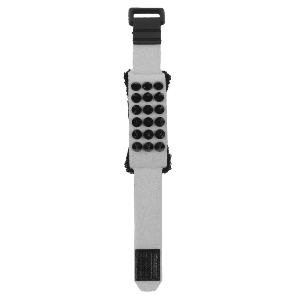 Black / Red / Grey ​Guitar String Muter​ ​19cm Length​ ​Universal Fit​ ​String Dampener ​Punk Style​ Gear Muting Accessory​