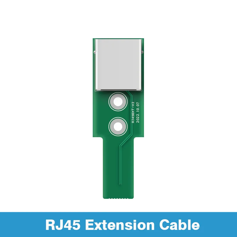 Tarjeta de extensión RJ45 macho a hembra, placa de transferencia, interfaz de red RJ45, placa de fijación de Internet, puerto de red macho a hembra