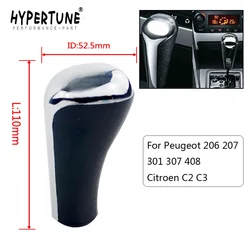 Automatic Transmission Gear Shift Shifter Knob For PEUGEOT Peugeot 206 207 301 307 408 Citroen C2 C3 Gear Head Lever Stick