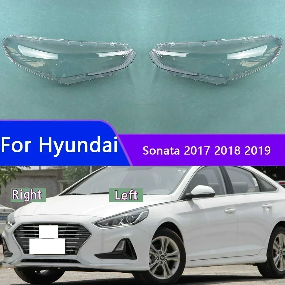 

Крышка фары для Hyundai Sonata 2017 2018 2019, прозрачная линза корпуса фары, замена оригинального абажура из плексигласа