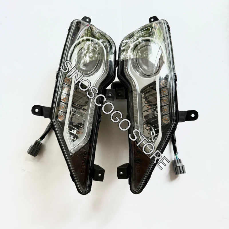 Original Headlight Assy LED Euro Sumitomo Plug For CFMOTO Cforce 800 1000 X8 X10 ATV Quad 9AWA-160110-20000 9AWA-160120-20000
