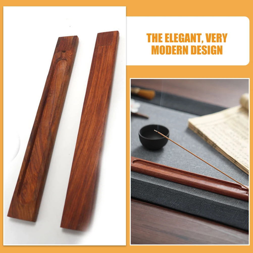 

Holder Wooden Incense Burners Stick Burner Rustic Decorative Incense Stand For Home Hotel Teahouse