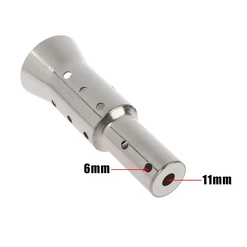Eco-friendly Universal Motorcycle Exhaust DB Killer Front Mid End Noise Cancelling Catalyst Muffler for Daily Commute