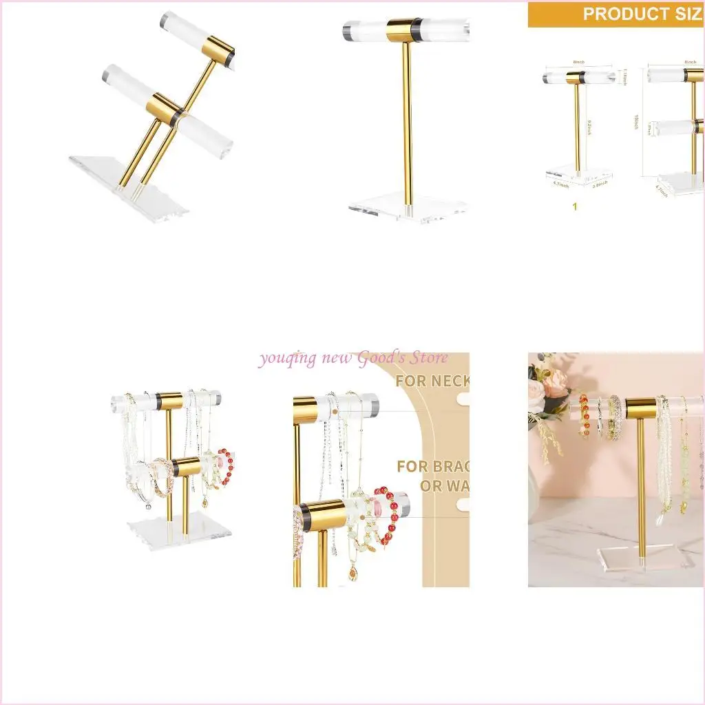

57QA Multifuntional Bracelet Display Stand Necklace Display Holder Watch Rack