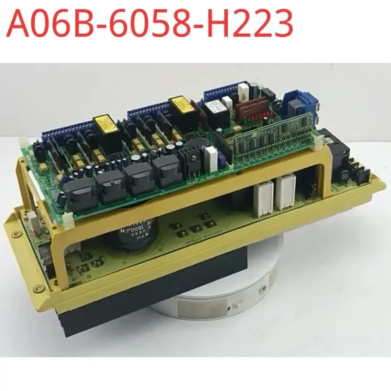 A06B-6058-H223 محرك سيرفو مستعمل تم اختباره جيدًا في حالة جيدة
