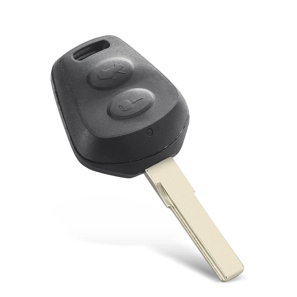 KEYYOU-carcasa para mando a distancia sin cortar, 2/3 botones, reemplazo de carcasa para Porsche Boxster S 911 986 996