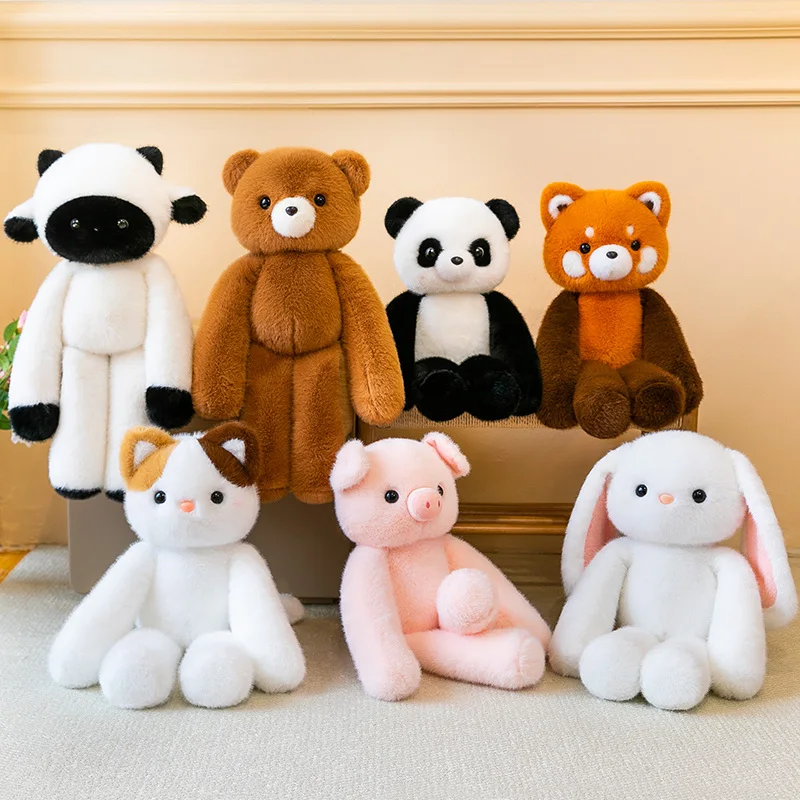 

60cm Lazy Animal Park Series Plush Toy Long Arms Long Legs Plush Doll Soft Stuffed Animal Doll Gift for Boys and Girls