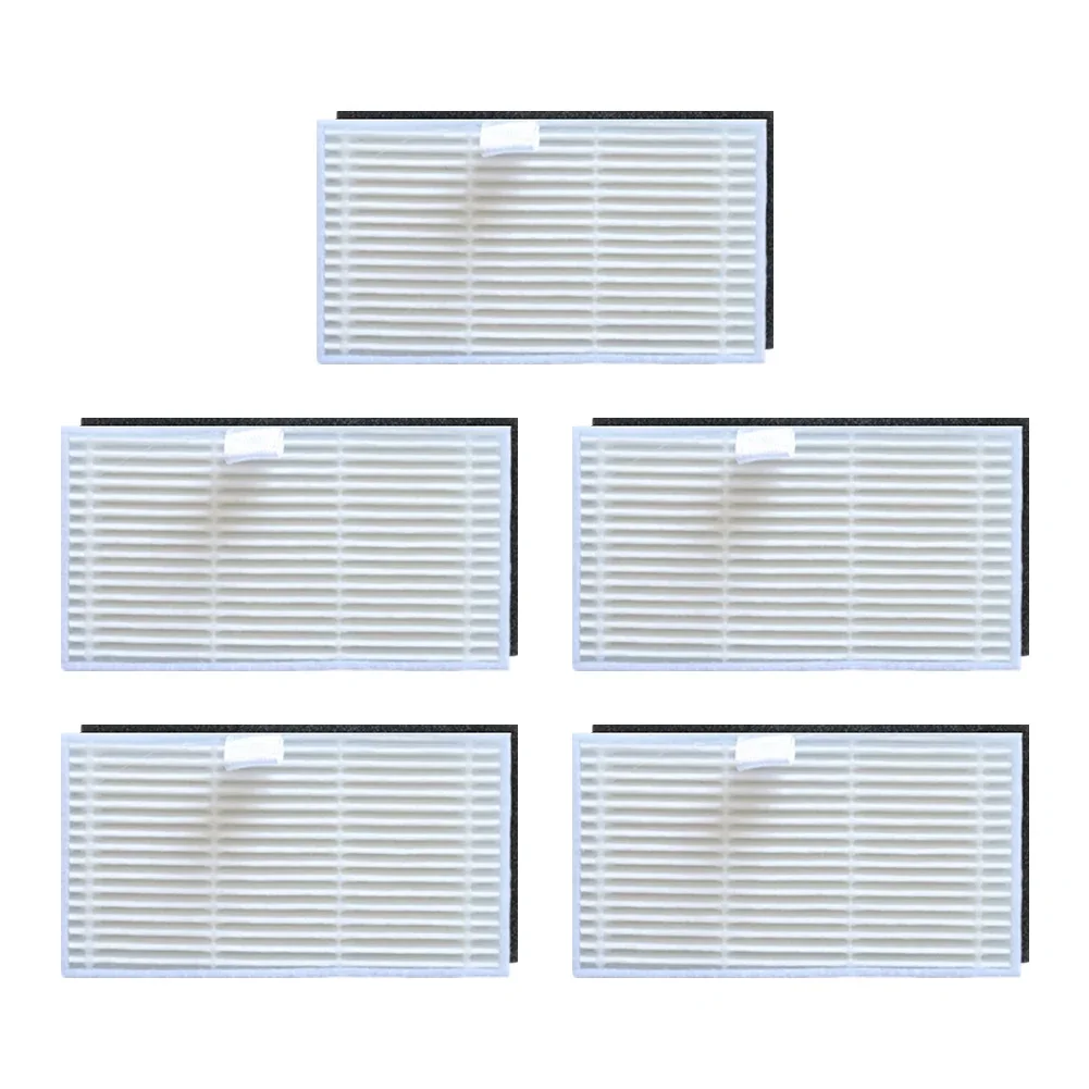 For Ultenic For T20 Pro Robot Vacuum Cleaner Filter Replacement 5 Pieces Washable Filters For Sustained Air And Vacuum Function