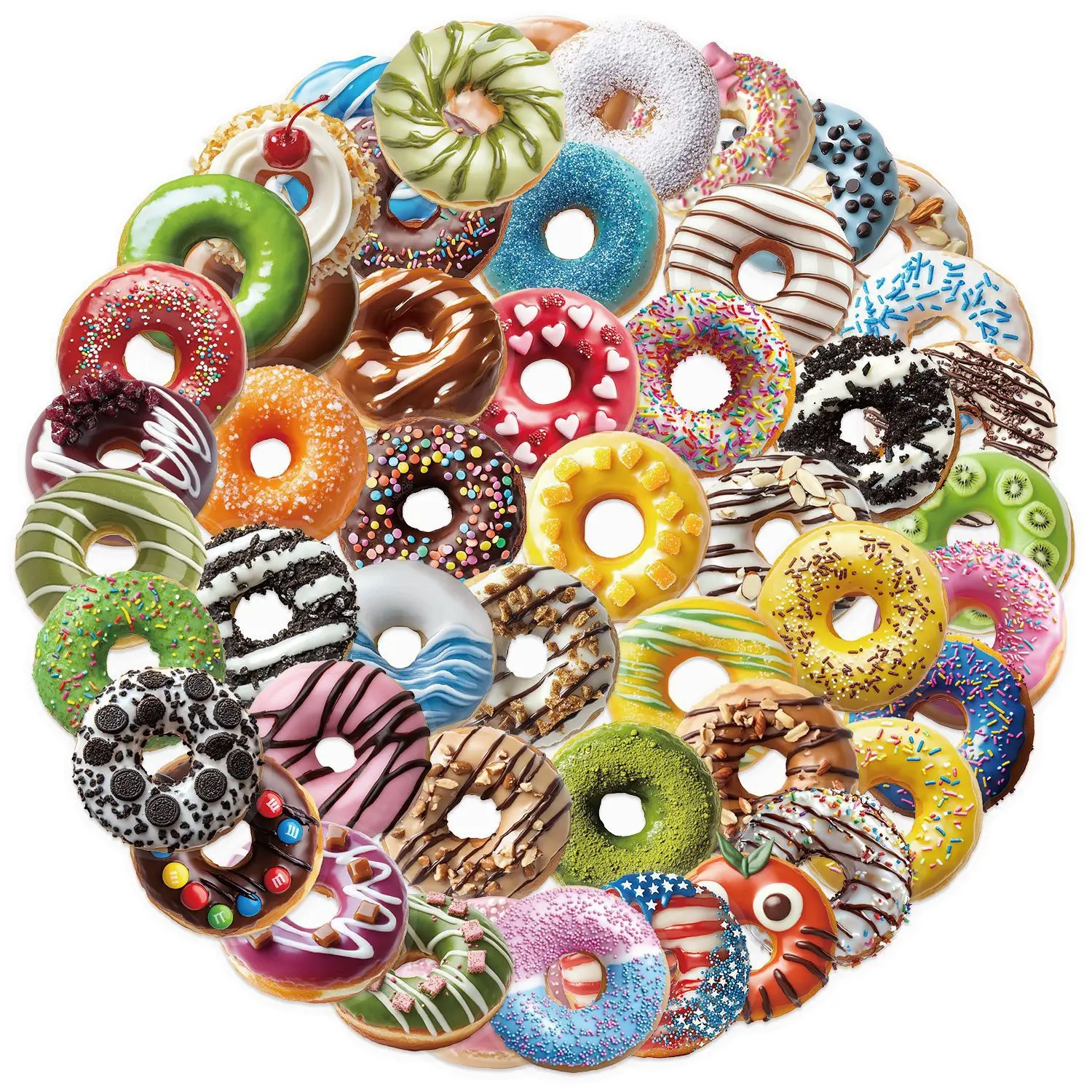 10/30/50Pcs Cartoon… - image