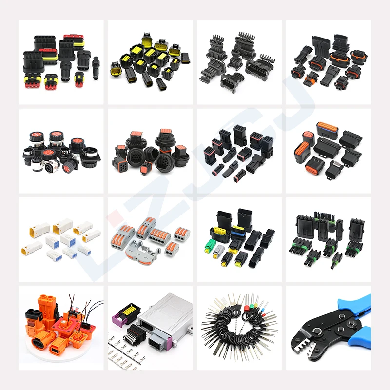Automotive Connector, Waterproof Plug Connector, Wire Harness Cable Processing, Product Wholesale, Sample Inquiry