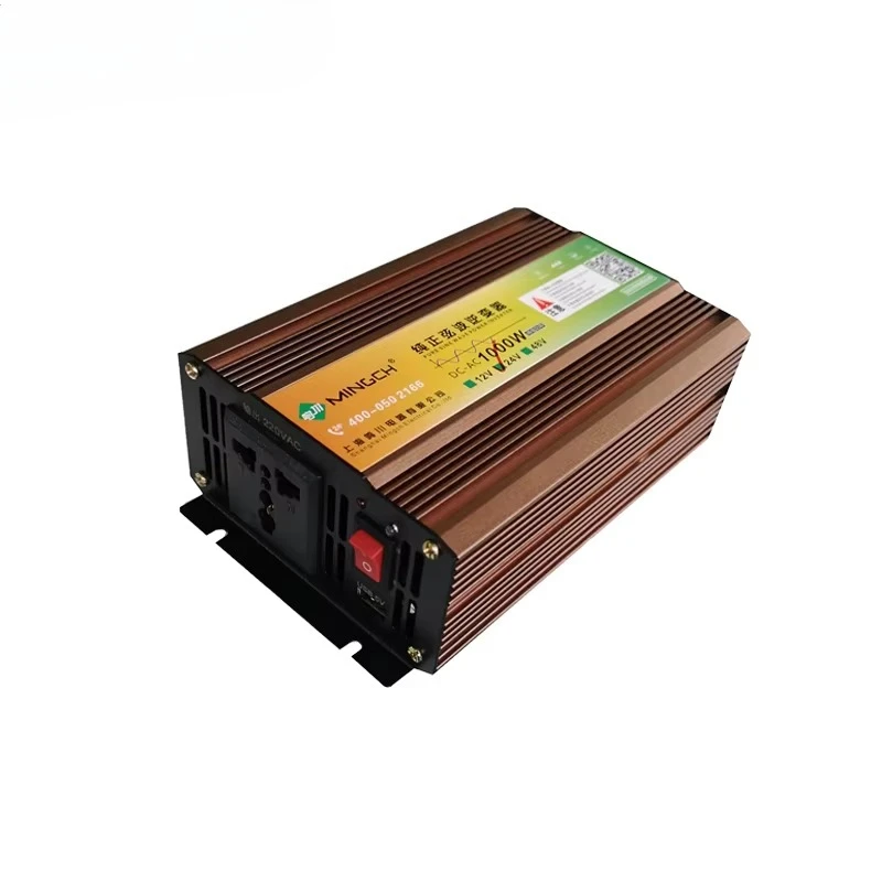 Pure Sine Wave Power Inverter 4000 W 12 24 48 V to 220 230 Volt provides a comprehensive protection function